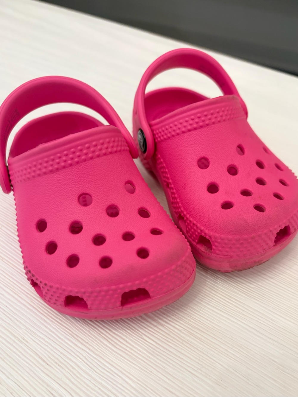Crocs Pink size 2/3 (infant)